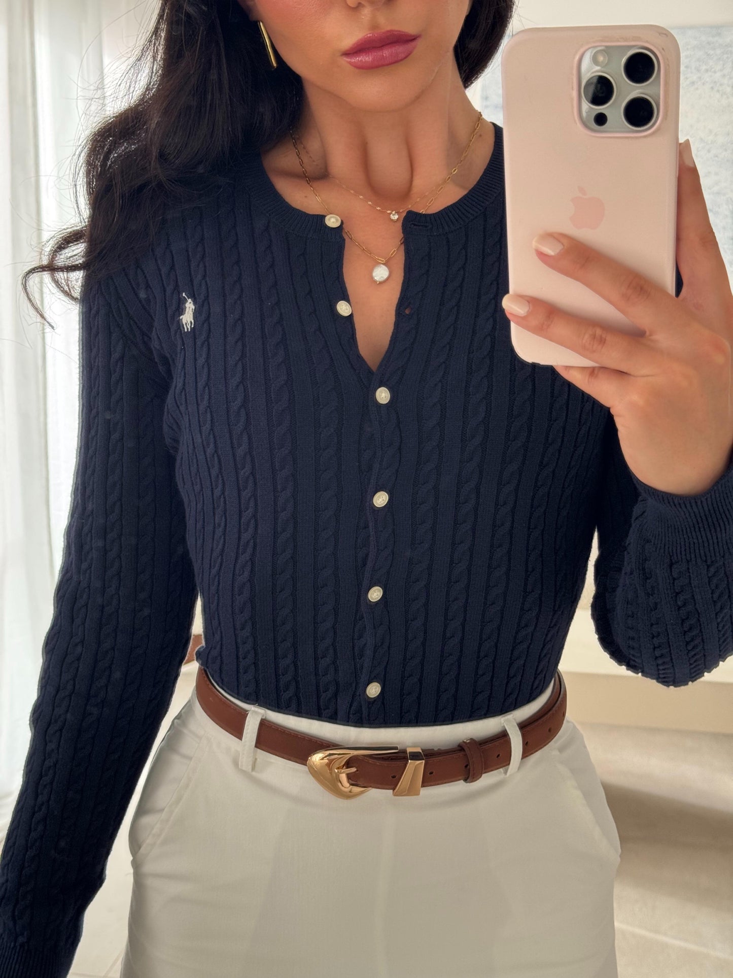 Polo Ralph Lauren Navy Cardigan for Women